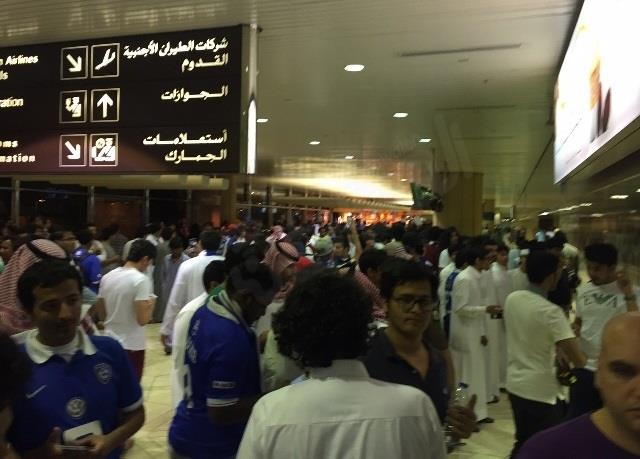 ياسر القحطاني يصل الرياض ياسر القحطاني يصل الرياض