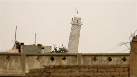 تقارير: "داعش" يفجر جامع "النوري" التاريخي الذي أعلن منه البغدادي "خلافته" تقارير: "داعش" يفجر جامع "النوري" التاريخي الذي أعلن منه البغدادي "خلافته"