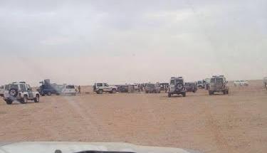 حادثة تبادل اطلاق النيران مع السجين الهارب