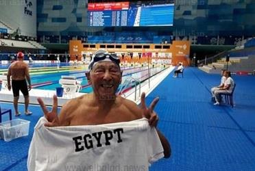 بالفيديو.. سباح مصري يحصد برونزية العالم فوق الـ 85 سنة بالفيديو.. سباح مصري يحصد برونزية العالم فوق الـ 85 سنة