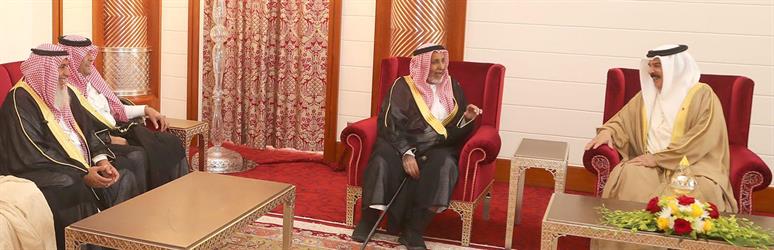 بالصور.. ملك البحرين يستقبل الشيخ طالب بن شريم المري بالصور.. ملك البحرين يستقبل الشيخ طالب بن شريم المري