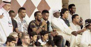 بالصور والفيديو : نور يدعم الإتحاد في مباراته أمام تركتور الإيراني بالصور والفيديو : نور يدعم الإتحاد في مباراته أمام تركتور الإيراني