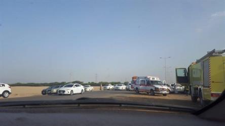 صوره بعد وقوع الحادث صوره بعد وقوع الحادث