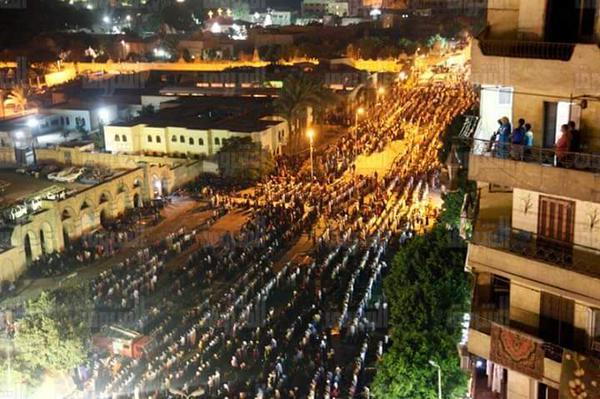 صلاة التراويح في مسجد عمرو بن العاص بالقاهرة صلاة التراويح في مسجد عمرو بن العاص بالقاهرة