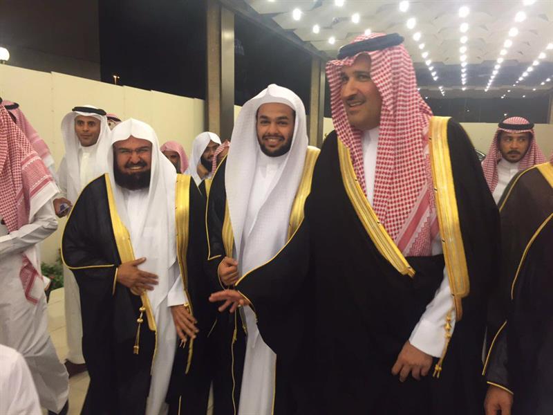 بالصور.. الشيخ السديس يحتفل بزواج ابنه صهيب بالصور.. الشيخ السديس يحتفل بزواج ابنه صهيب