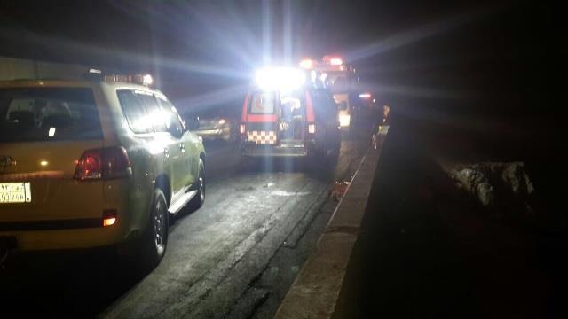 وفاة فتاة سقطت من منحدر جبلي لمسافة 180 مترا بعقبة شعار