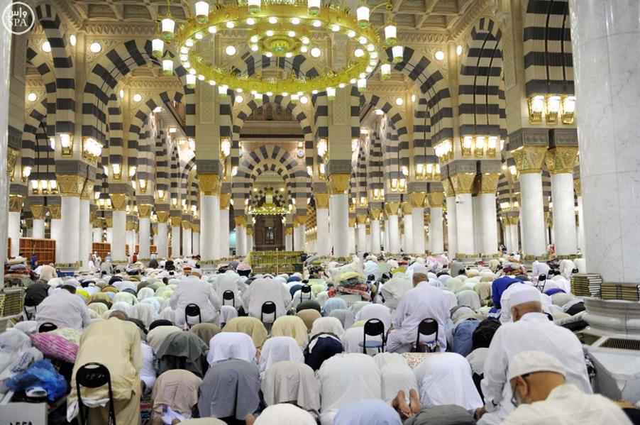 صلاة التراويح في المسجد النبوي صلاة التراويح في المسجد النبوي