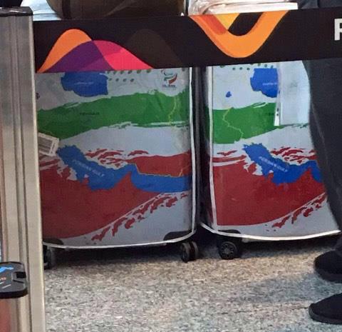 بعثة السعودية في "البارالمبية" تحتج على استفزازات الإيرانيين بعد وضع علمهم على خارطة المملكة - صور