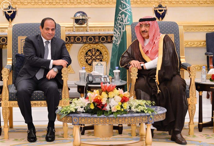 الرئيس السيسي  وولي العهد