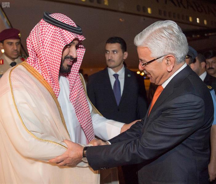 ولي ولي العهد يصل إلى جمهورية باكستان الإسلامية
